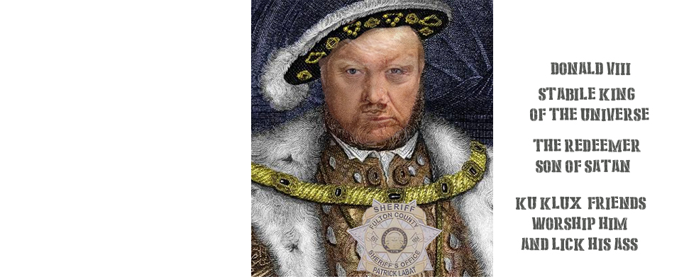 Donald VIII Trump Knig von Gottes Gnaden